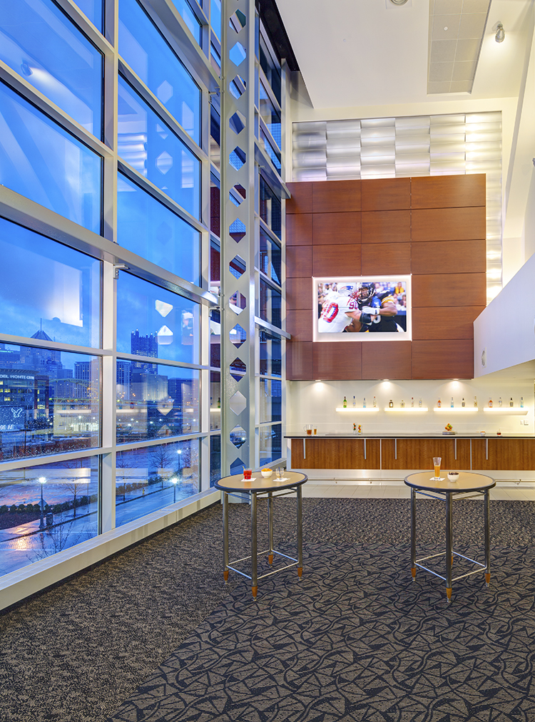 Specialty Bar at PPG Paints Arena  DLA+ Architecture & Interior Design