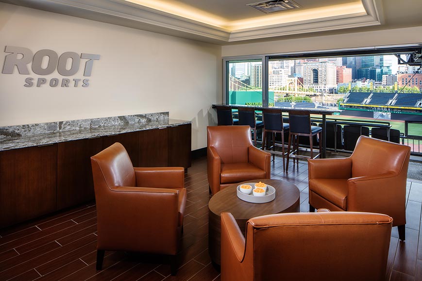 PNC Park Renovations - Luxury Suites | DLA+ Architecture & Interior Design