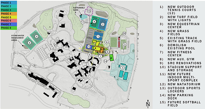 Goucher College Campus Map – Map Vector
